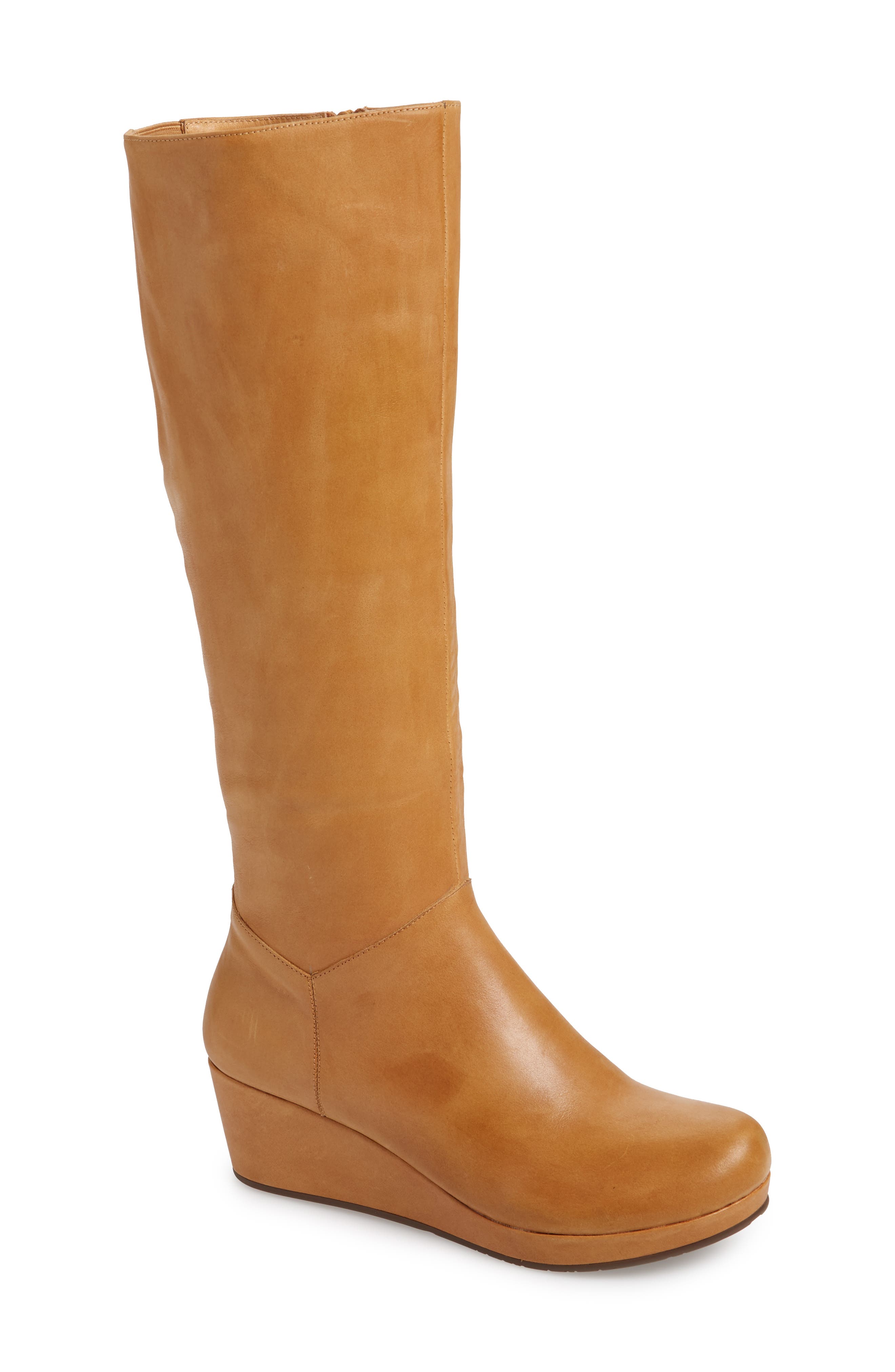 Chocolat Blu Yiga Knee High Wedge Boot, Main, color, 
