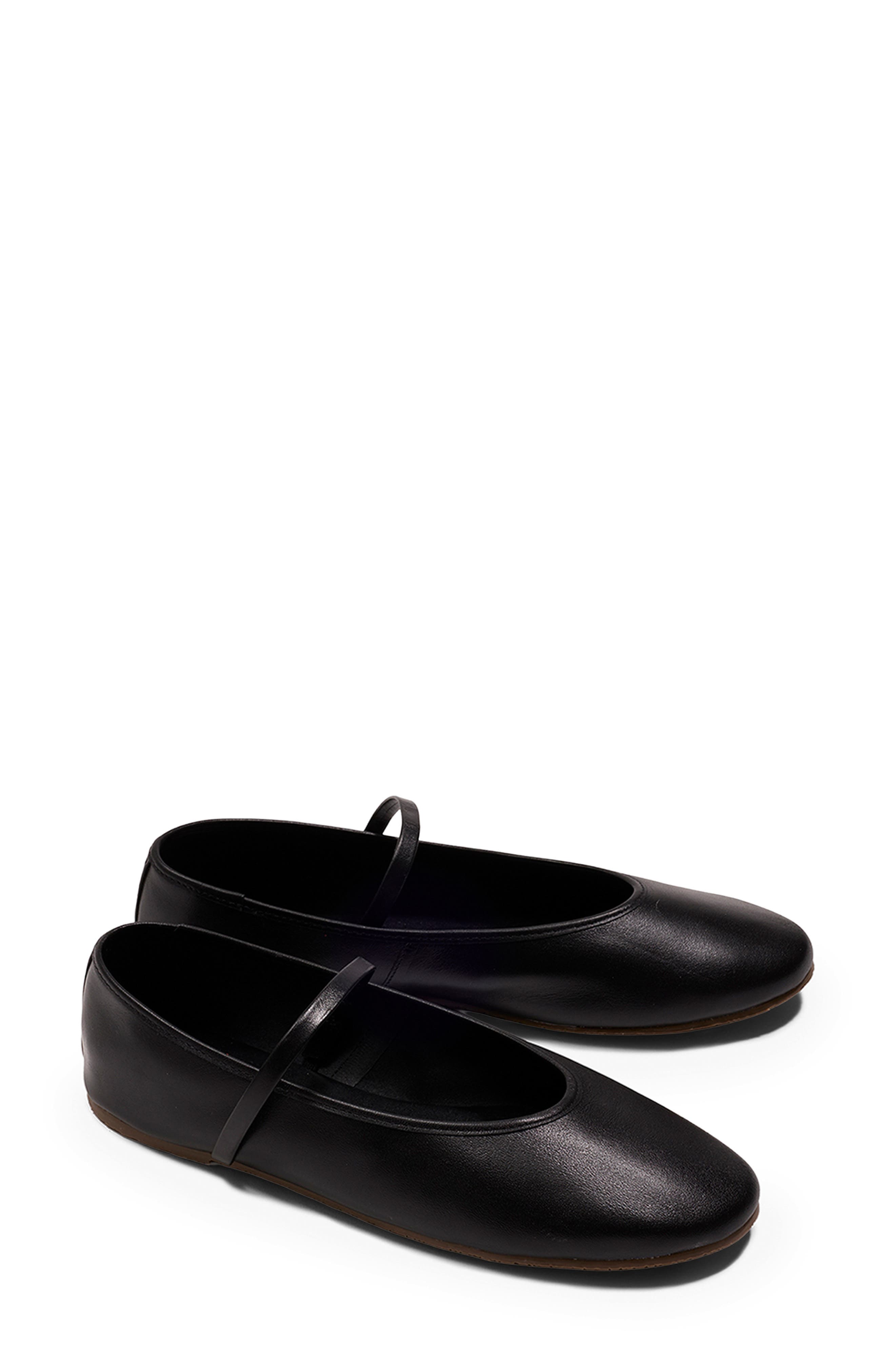 TKEES Reese Mary Jane Flat, Main, color, Sable