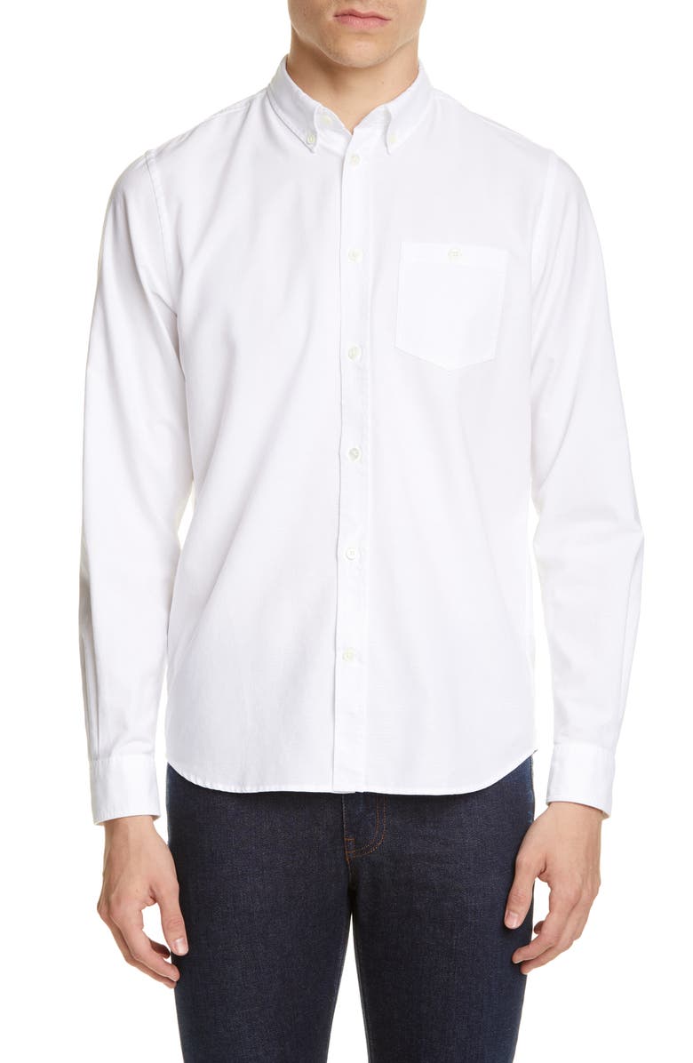 Norse Projects Anton Oxford Button-Down Shirt, Main, color, 
