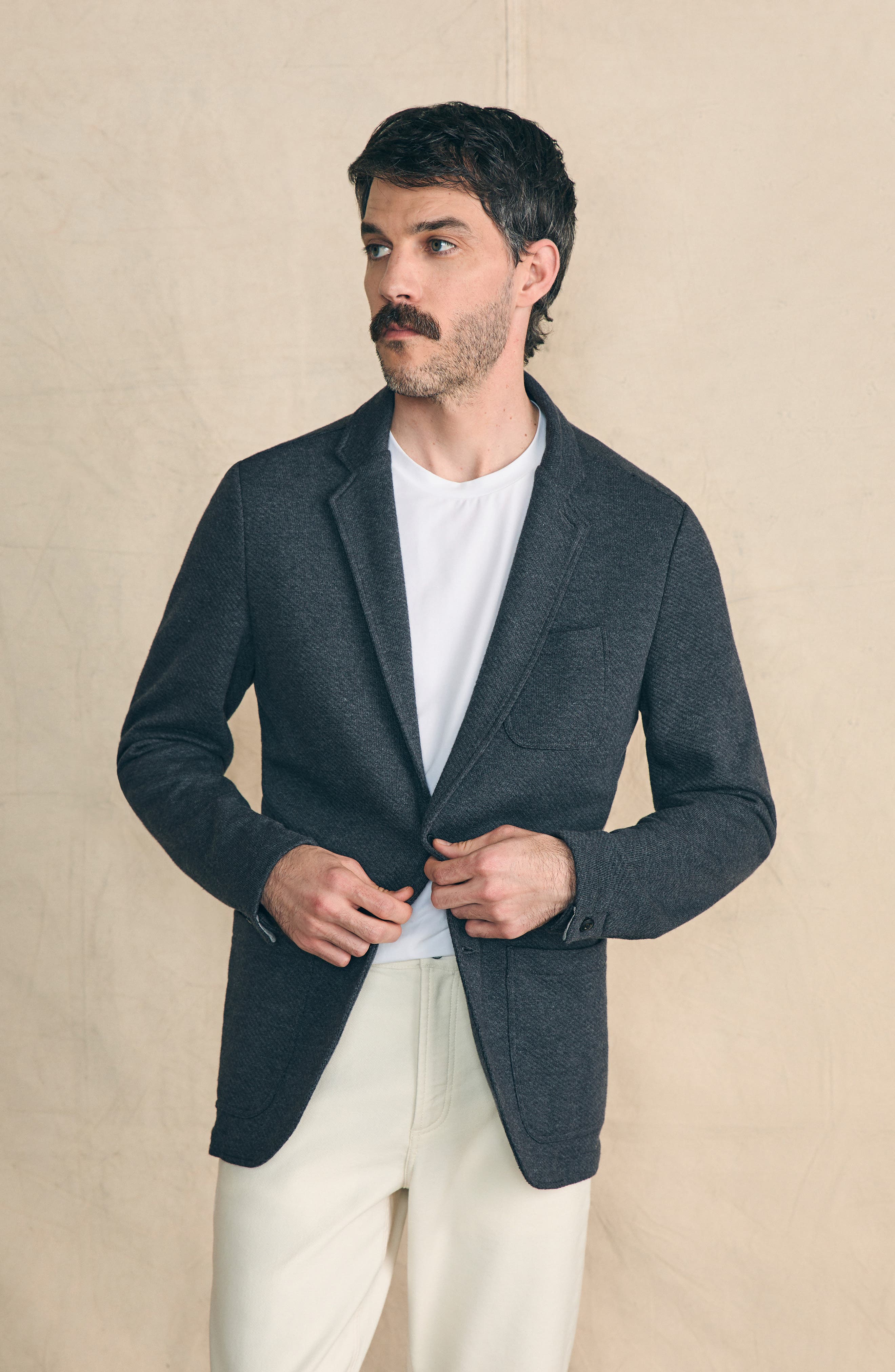 Inlet Knit Blazer - image 2