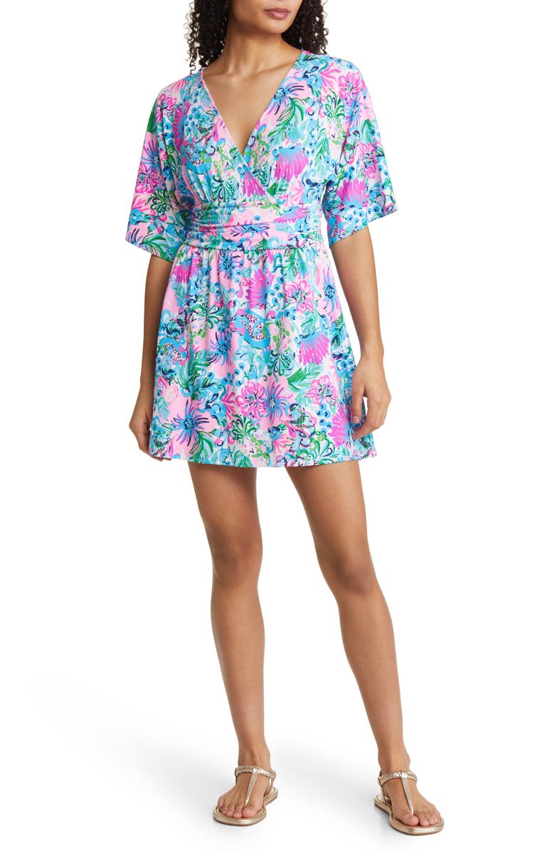 Lilly Pulitzer<sup>®</sup> Parigi Skort Romper, Main, color,