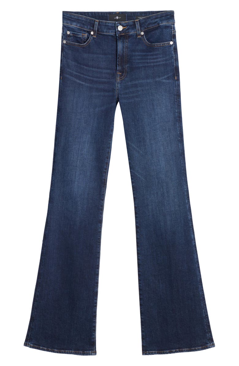 7 For All Mankind The Leggy Bootcut Jeans, Alternate, color, Midnight Fade