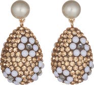 Tory Burch Curiosity Crystal Drop Earrings