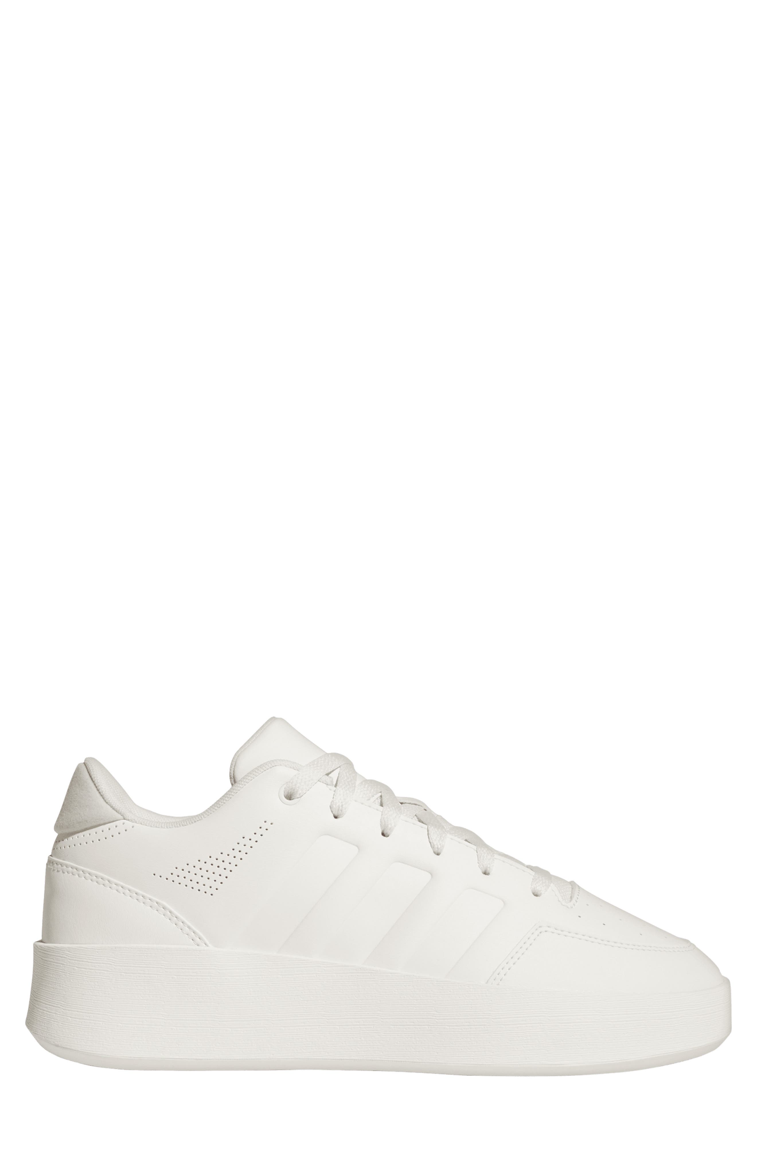 adidas Mullaly Low Top Sneaker, Alternate, color, Cloud/ Cloud/ Alumina