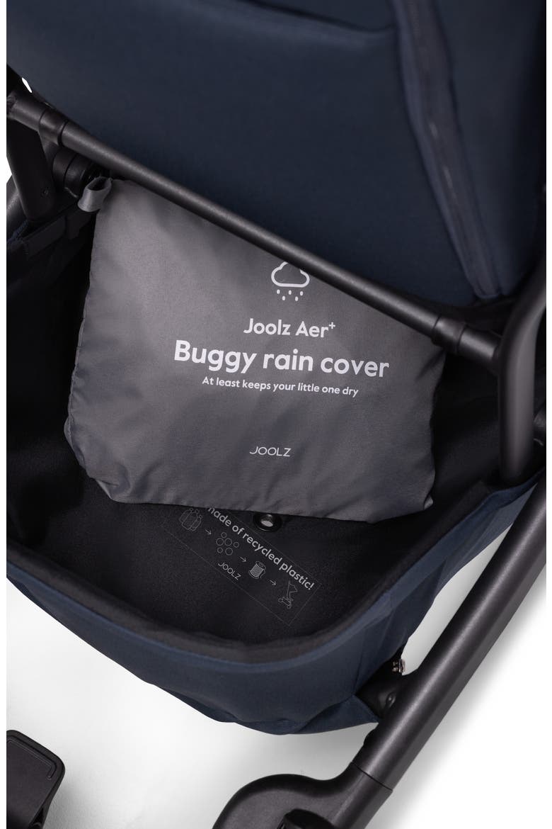 Aer+ Buggy Stroller Rain Cover, Alternate, color, GREY/ BLUE