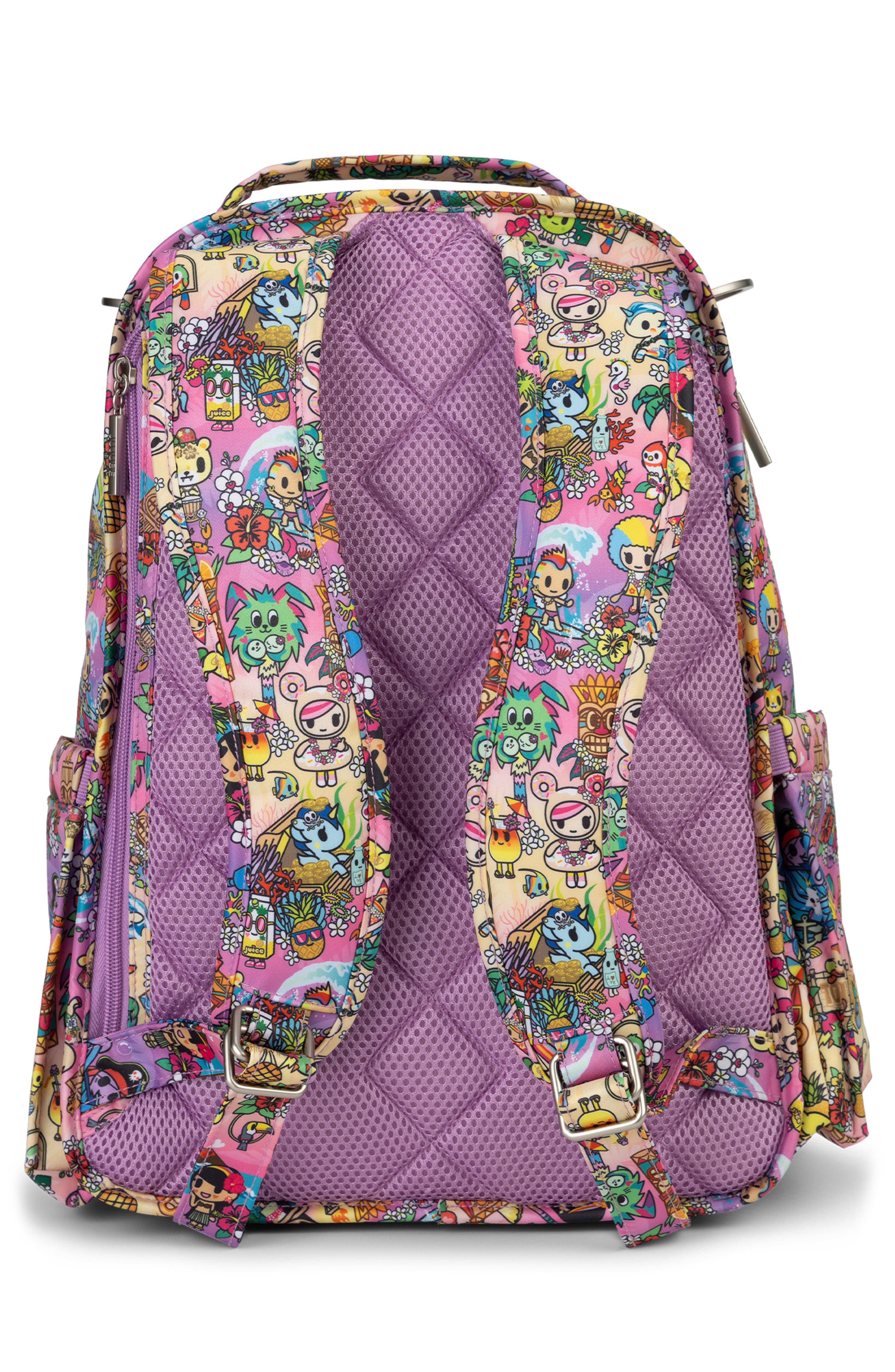 JuJuBe Be Right Back Diaper Bag, Alternate, color, Toki Tiki