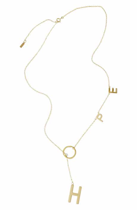 Hope Lariat Necklace