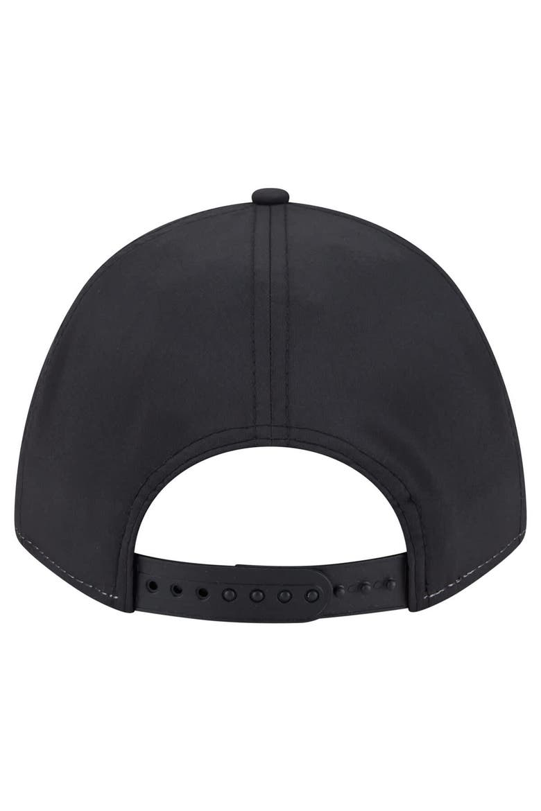 Men's New Era  Black Miami Marlins Gradient 9FORTY M-Crown Adjustable Hat, Alternate, color, Black