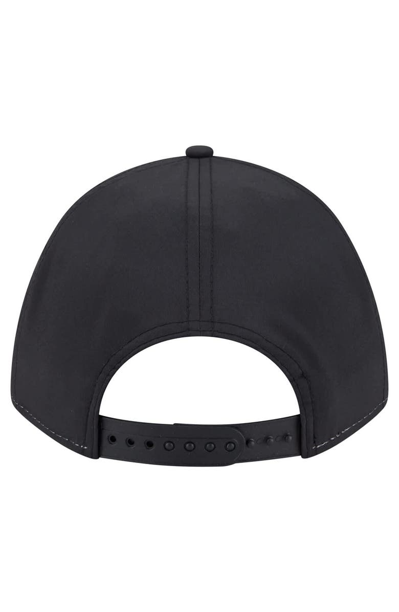 New Era Men's New Era  Black Miami Marlins Gradient 9FORTY M-Crown Adjustable Hat, Alternate, color, Black