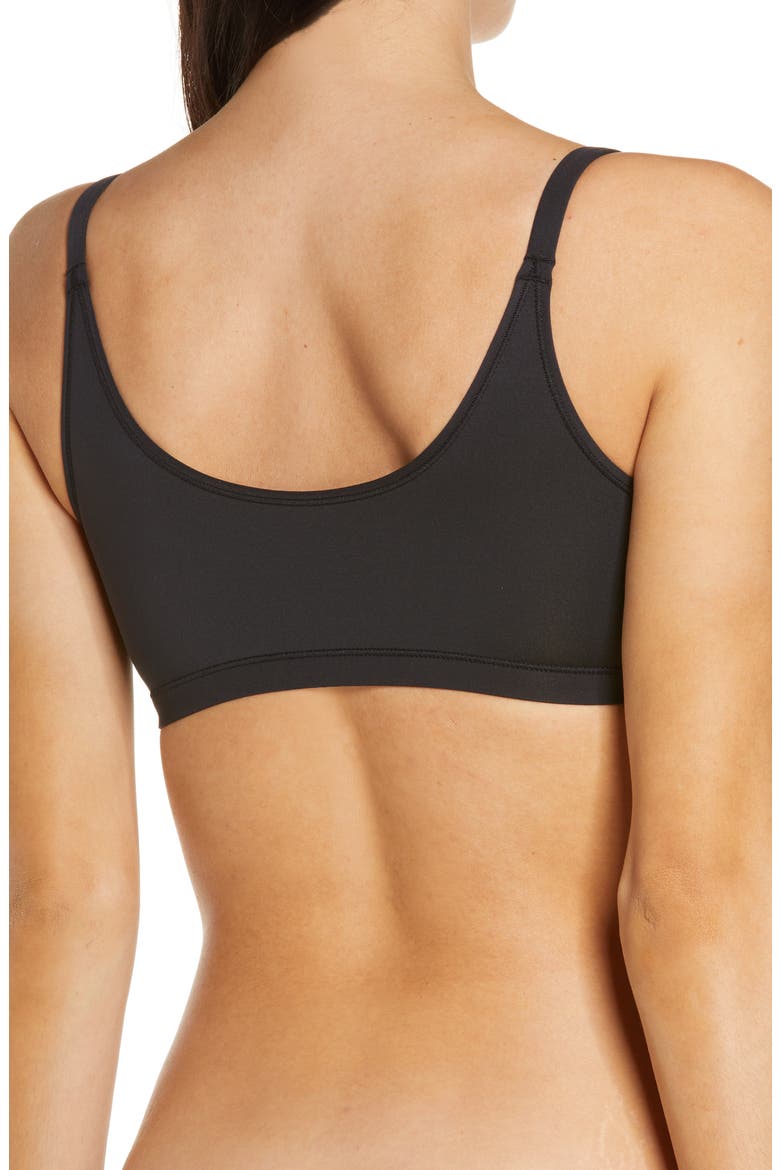 Pure 360 Reversible Bralette, Alternate, color, BLACK