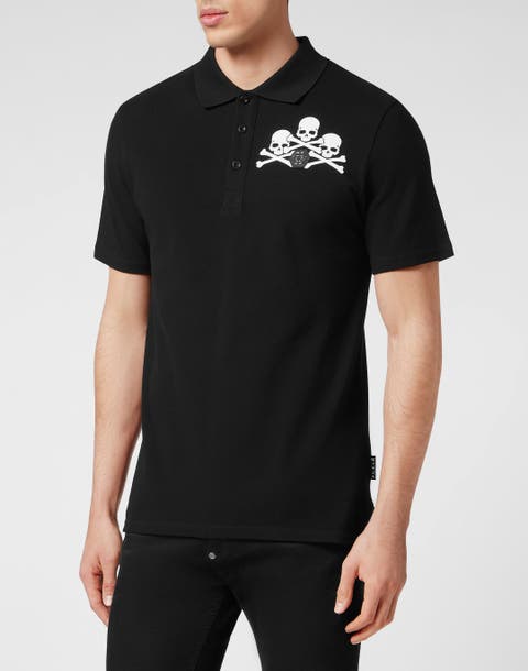 Polo Shirt Ss Skull Men