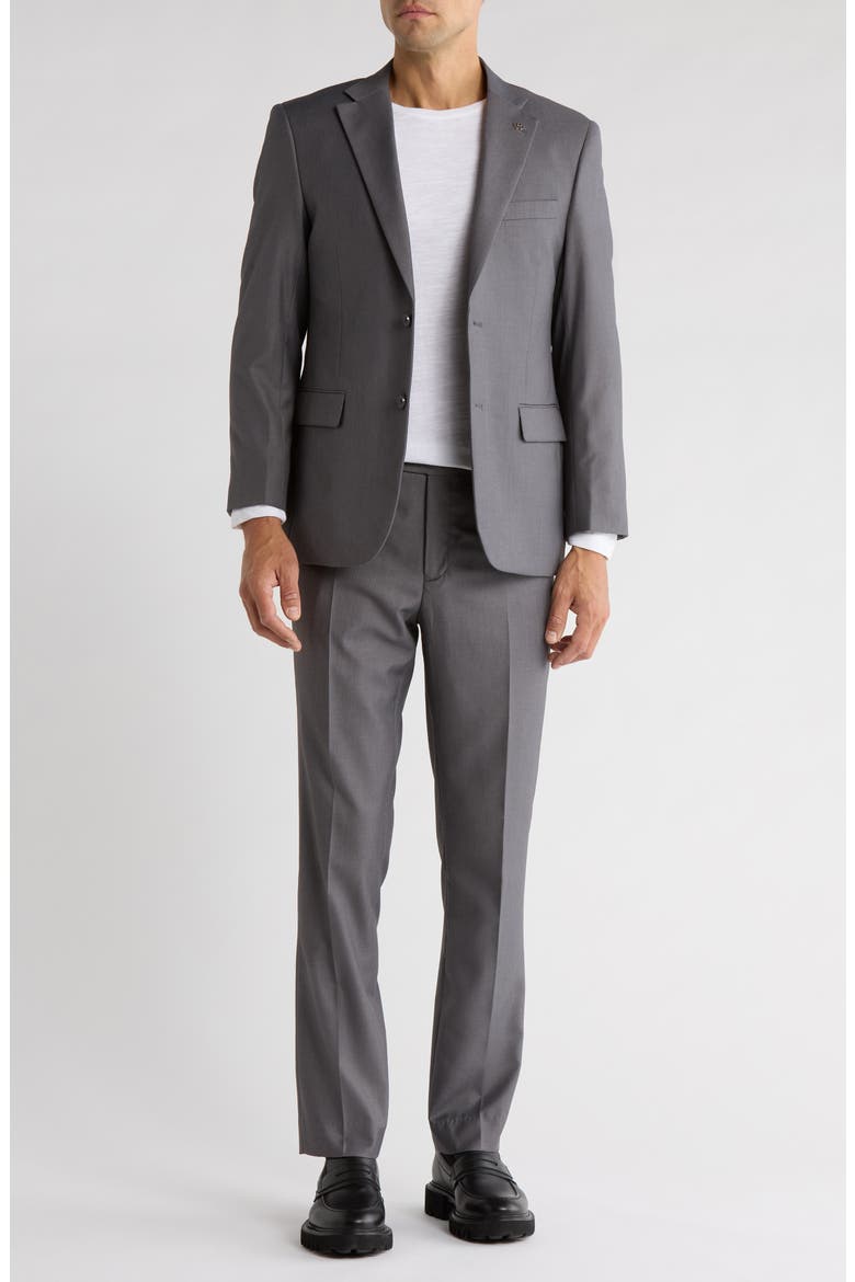 Grey Classic Fit Suit, Main, color, GREY