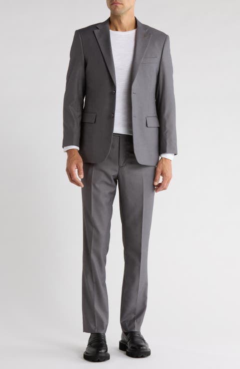 Grey Classic Fit Suit (Regular & Big)