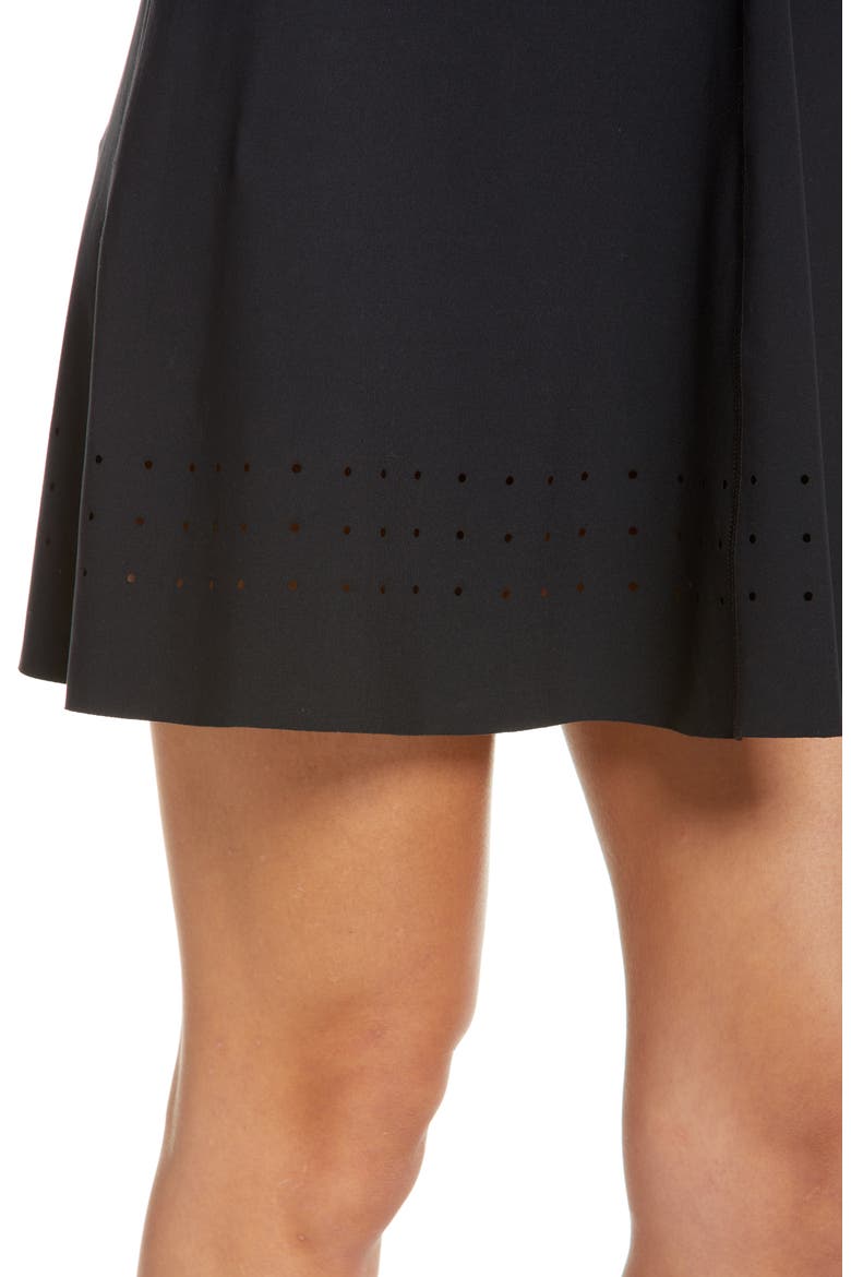 Studio Lite Active Raceback Dress, Alternate, color, BLACK
