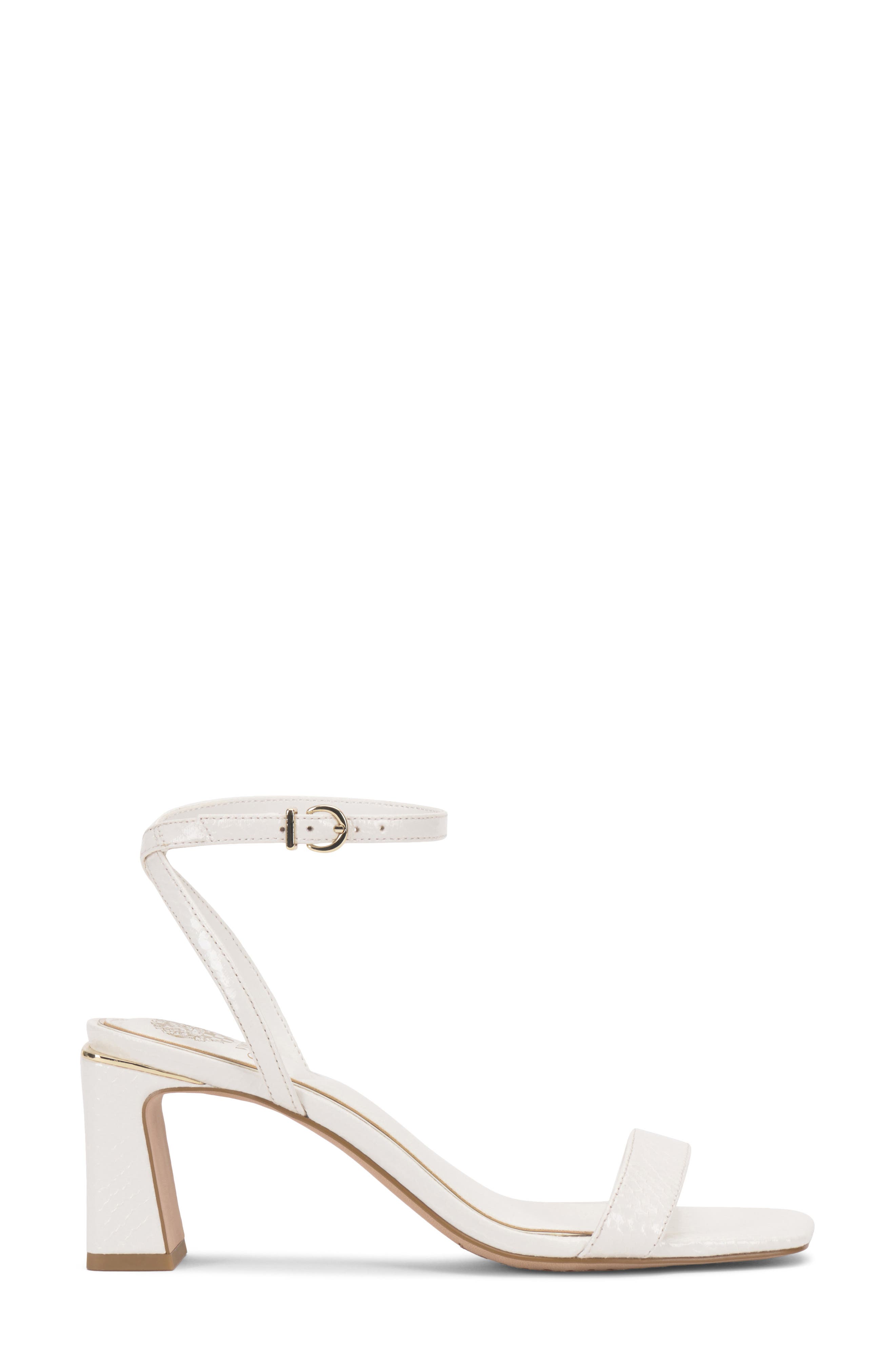 Hamda Ankle Strap Sandal, Alternate, color, BIANCO