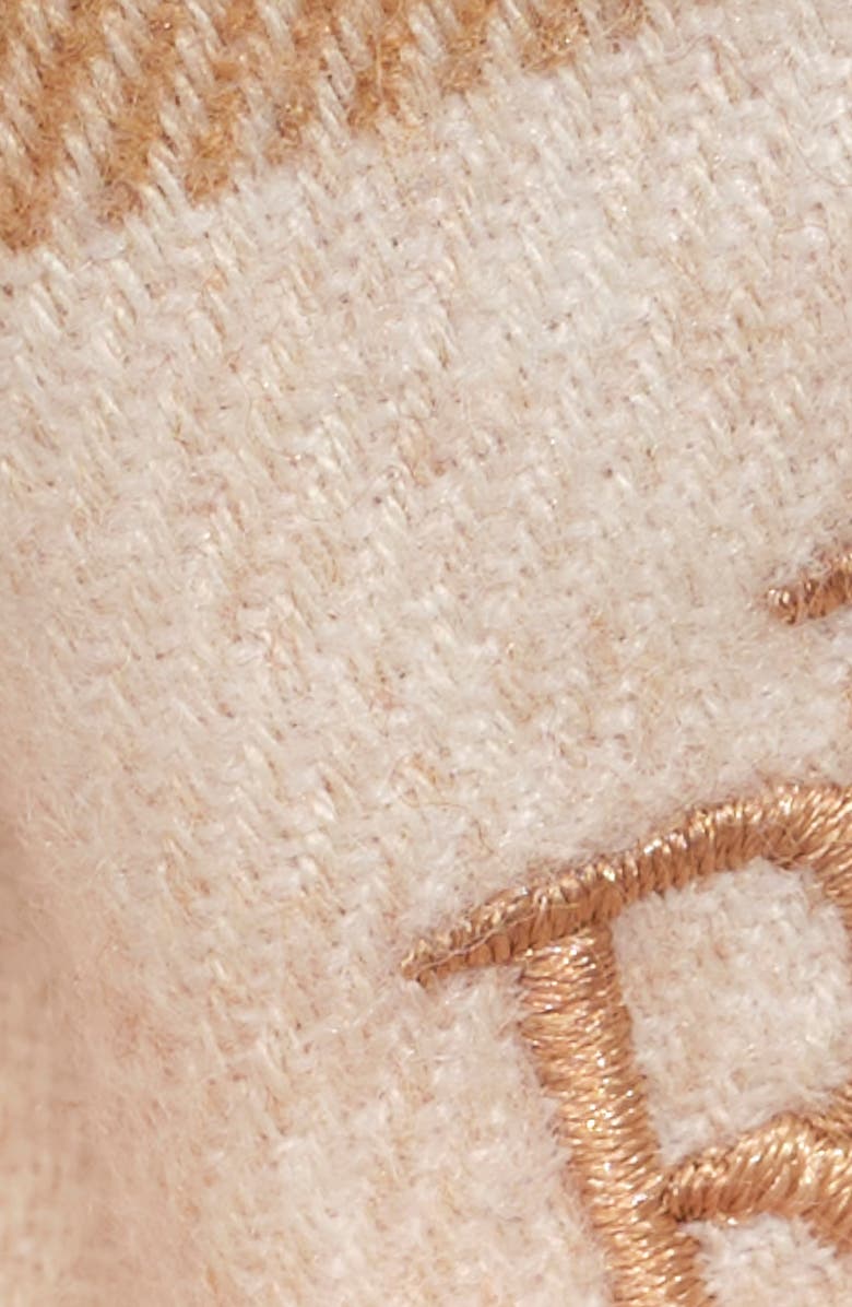 Lauren Ralph Lauren Exploded Plaid Scarf Update, Alternate, color, Cream/Camel