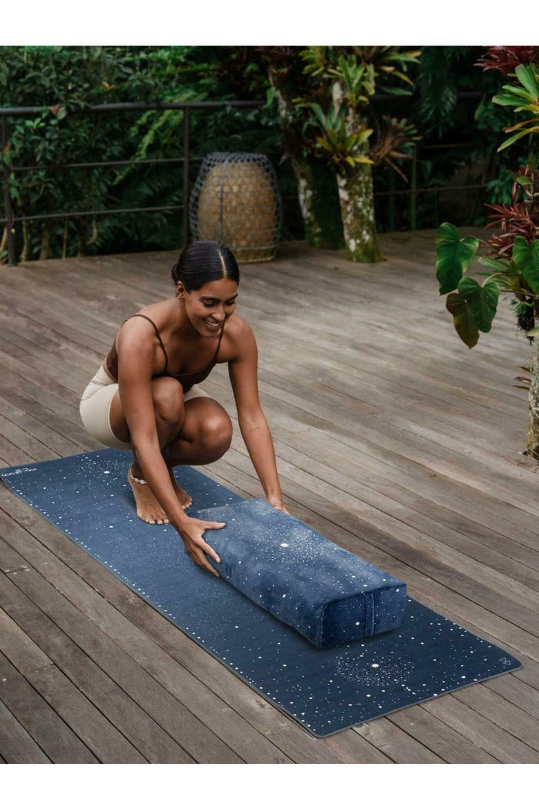 Yoga Bolster, Alternate, color, Celestial