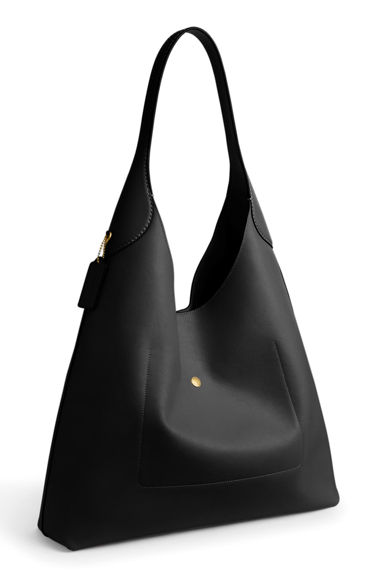 COACH Brooklyn 28 Shoulder Bag, Alternate, color, Black