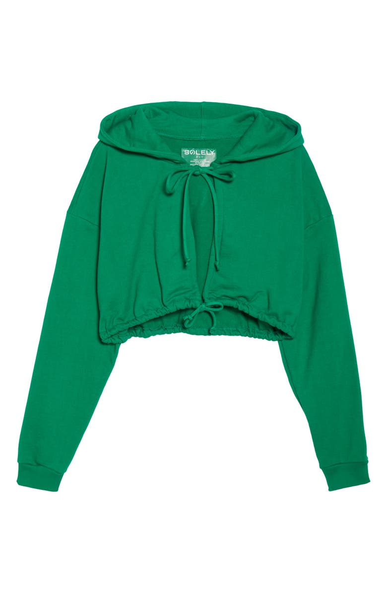 Solely Fit Versatile Crop Hoodie, Alternate, color, 