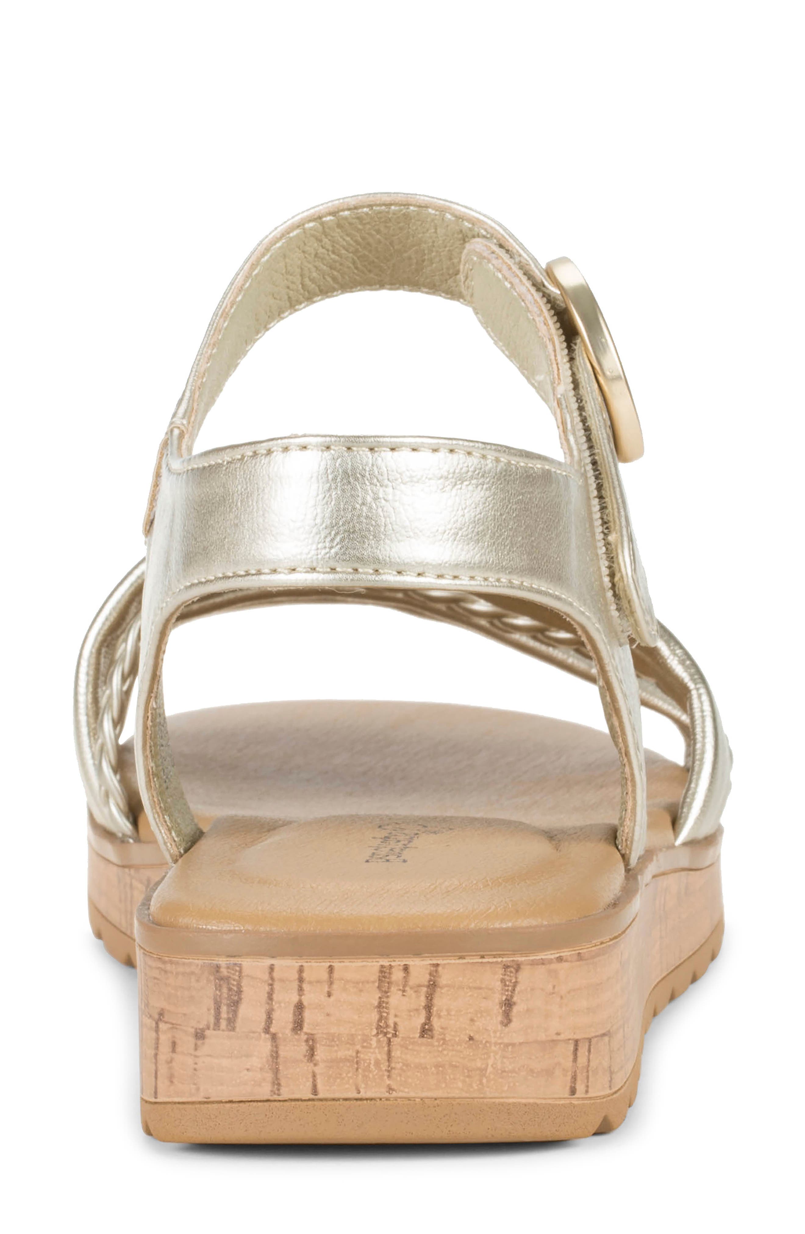 Gwyneth Slide Sandal, Alternate, color, CHAMPAGNE