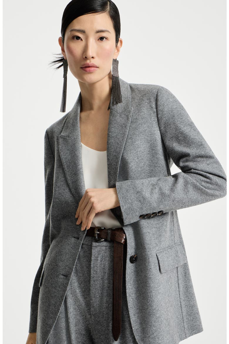 Deconstructed blazer, Alternate, color, Grey