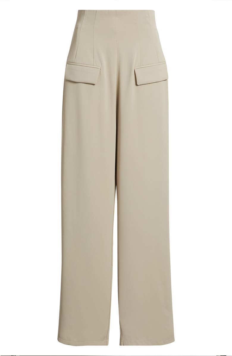 Odd Muse The Ultimate Muse High Waist Wide Leg Pants, Alternate, color, Taupe
