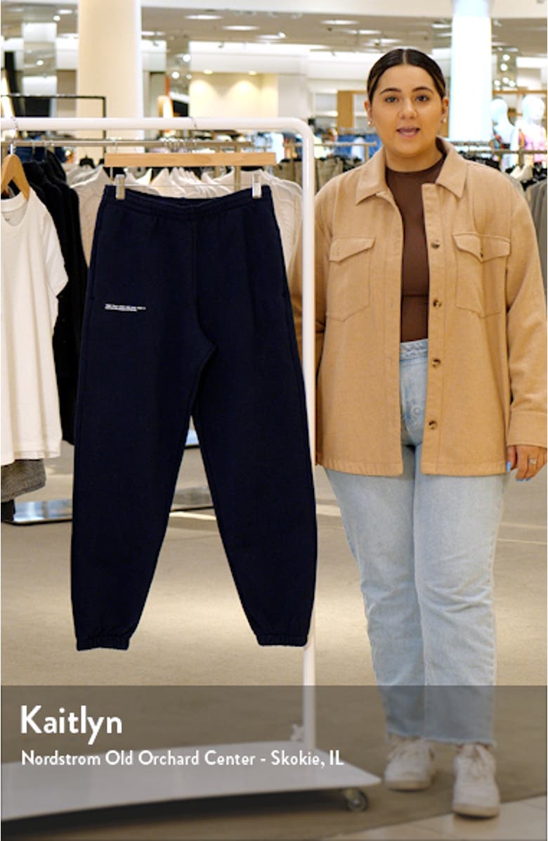 365 Signature Unisex Recycled & Organic Cotton Track Pants, sales video thumbnail