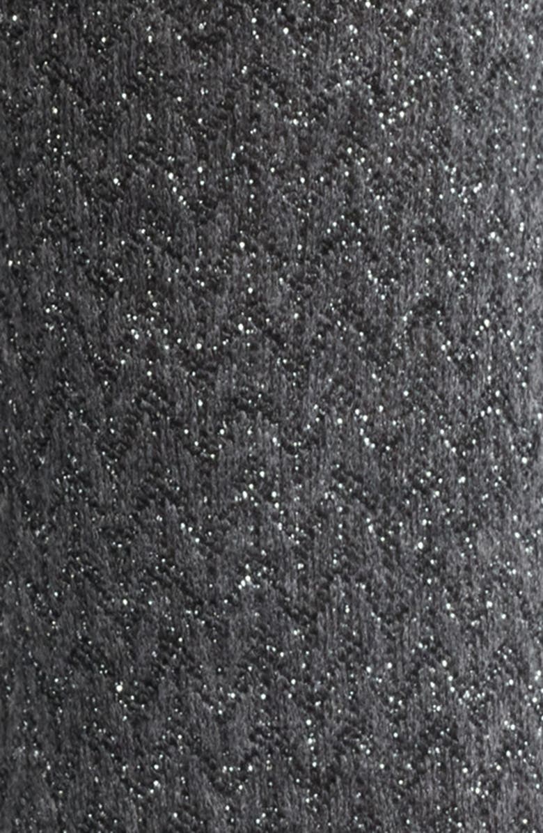 Oroblu Metallic Crew Socks, Alternate, color, 