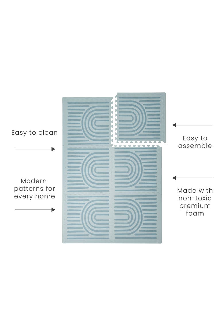 FoamPuzzle Baby Playmat, Alternate, color, MINERAL