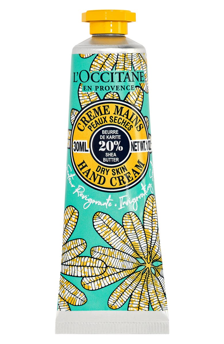L'Occitane Invigorating Shea Hand Cream, Main, color, 