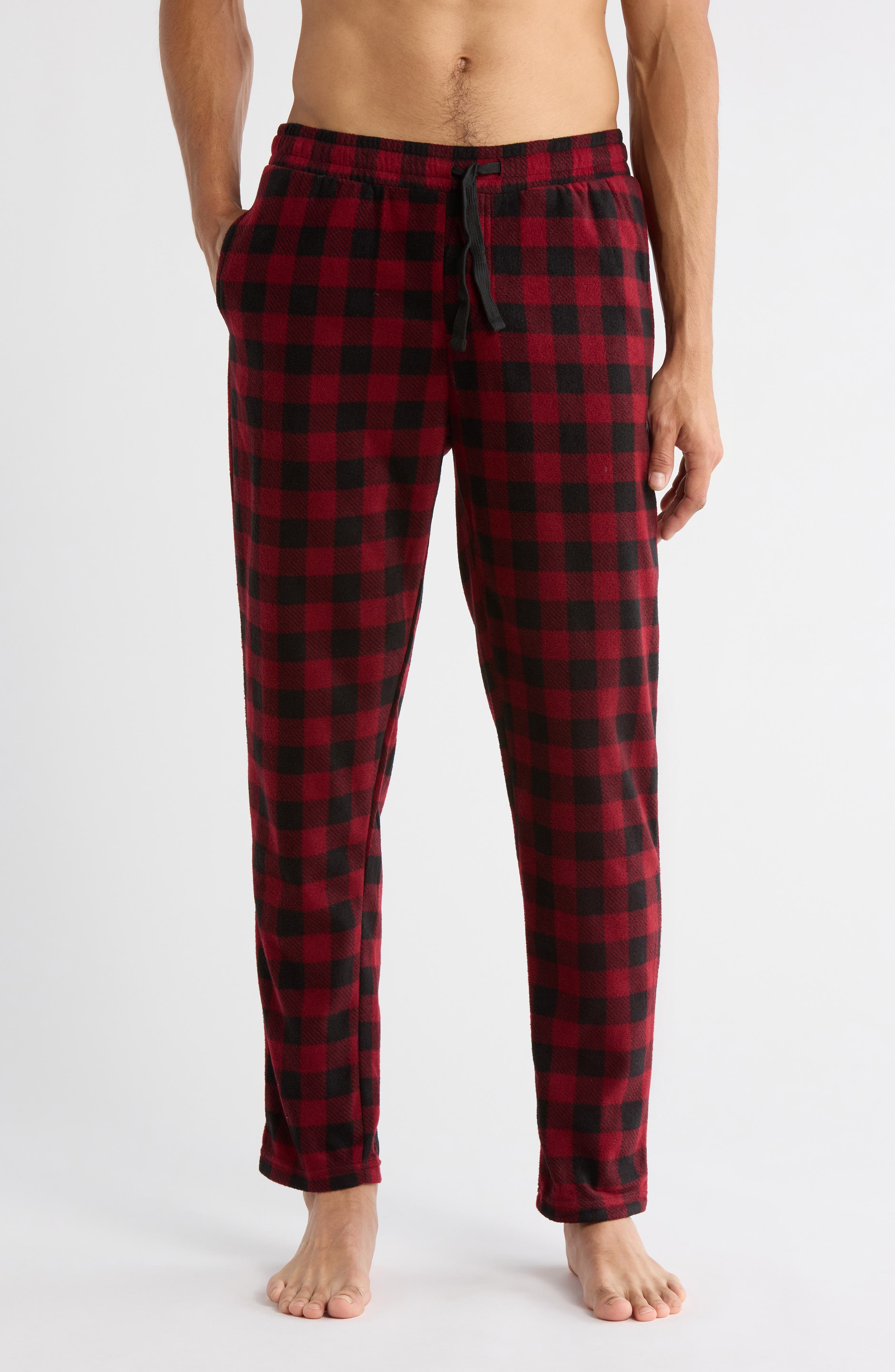 Hurley Buffalo Plaid Fleece Pants
