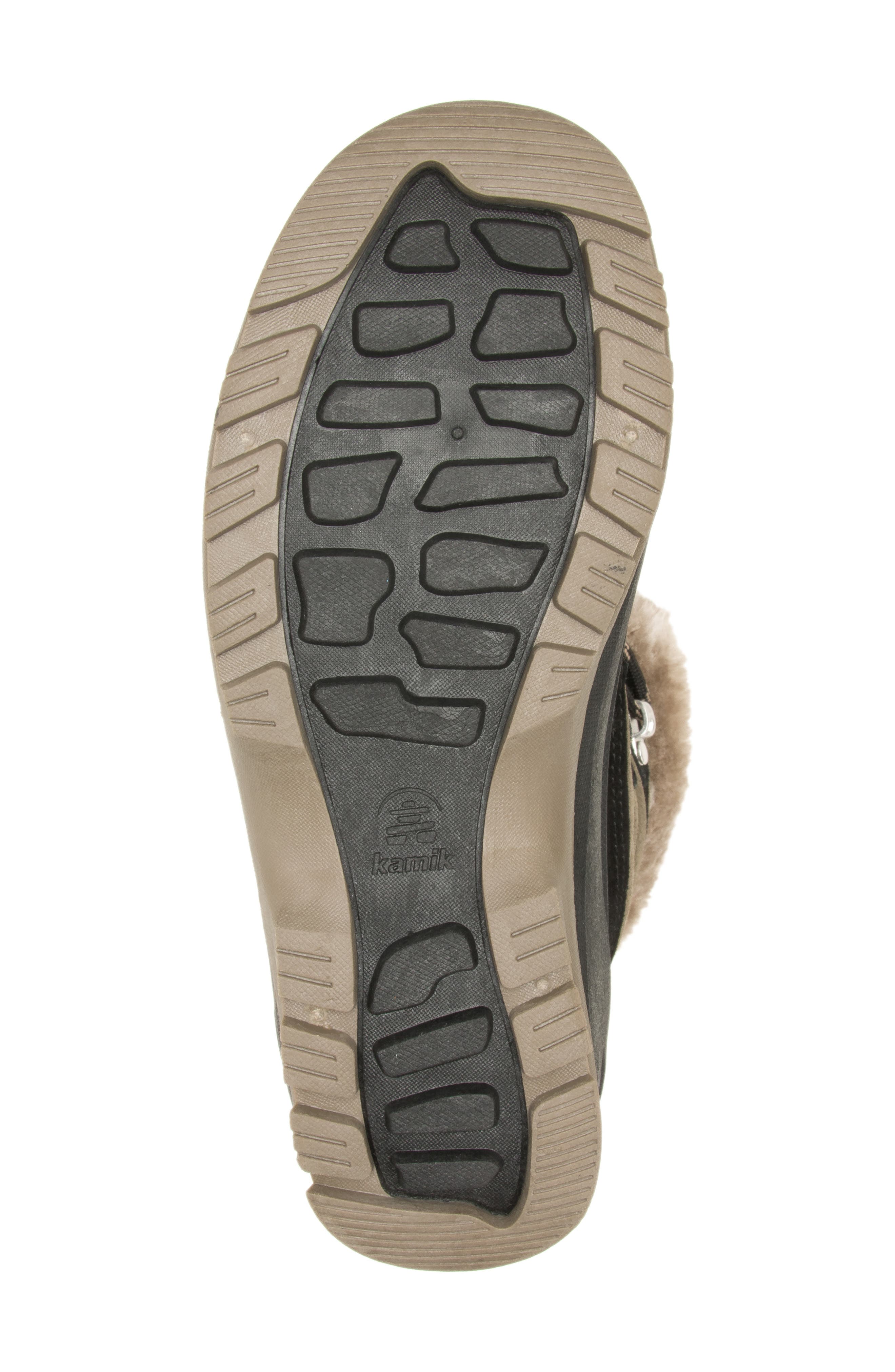 Kamik Snovalley 5 Faux Fur Cuff Waterproof Snow Boot, Alternate, color, 