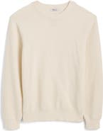 Madewell Waffle Knit Crewneck Sweater