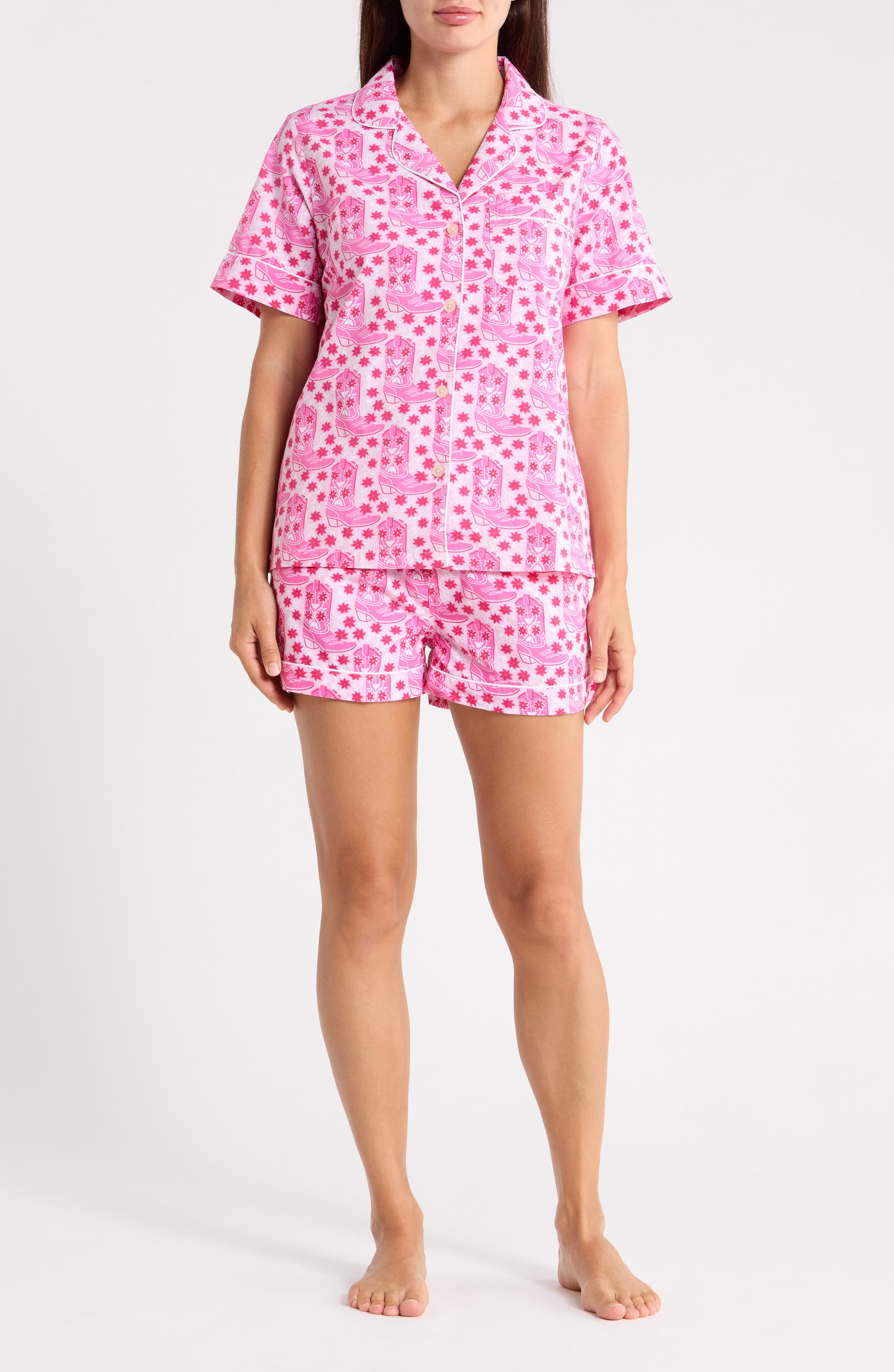 Short Pajamas 2-Piece Set