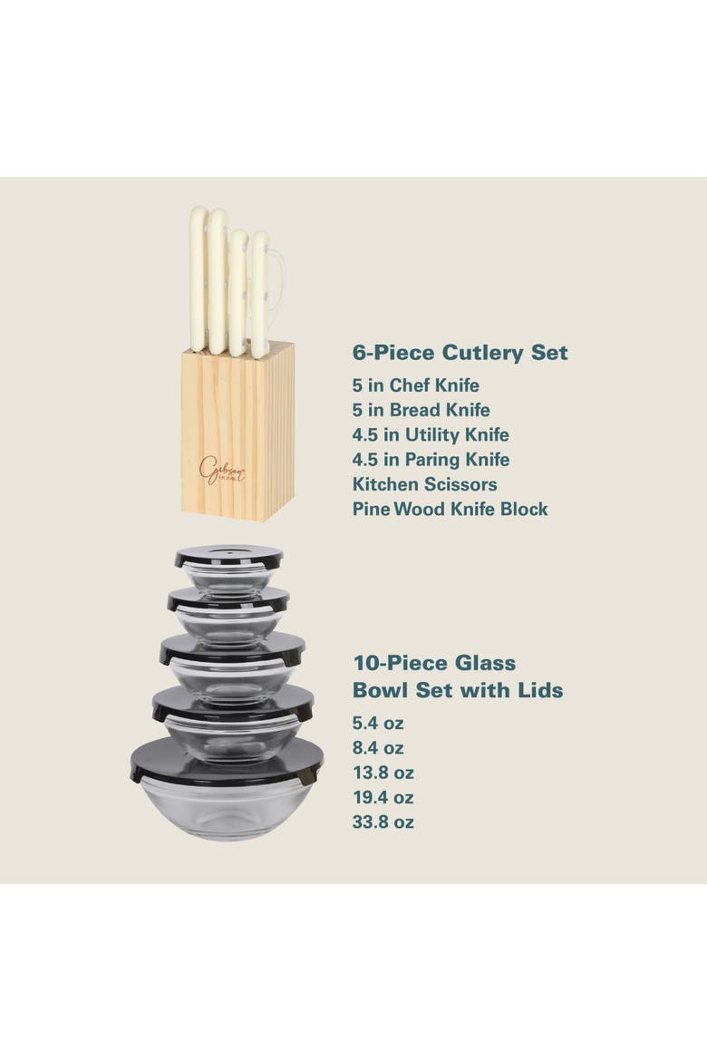 74-Piece Kitchen in a Box Set, Cookware, Dinnerware, Flatware & Tools, Alternate, color, MultiColors