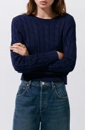 MANGO Cable Stitch Sweater