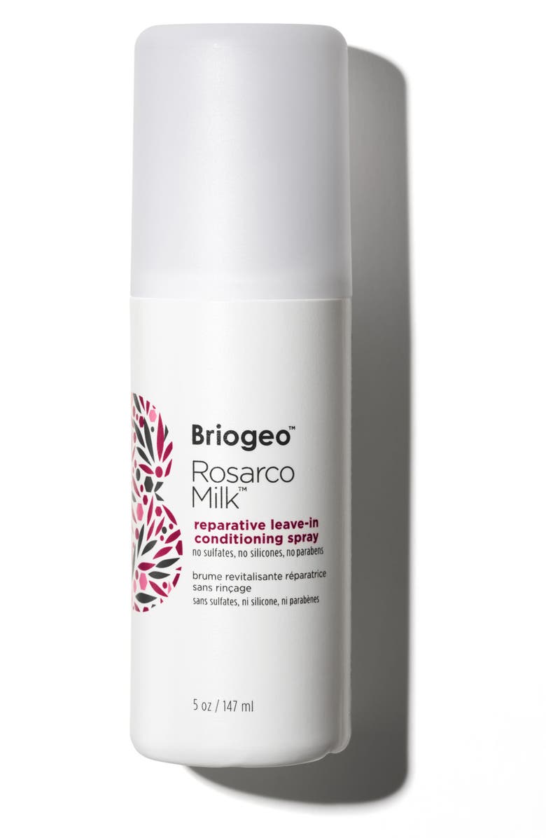 Briogeo Rosarco Milk Reparative Leave-In Conditioning Spray, Main, color,