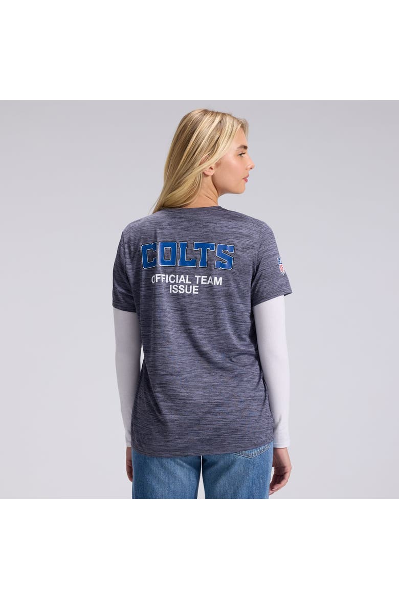 Women's Nike  Anthracite Indianapolis Colts 2026 Rivalries Collection Sideline Velocity Dri-FIT T-Shirt, Alternate, color, Anthracite