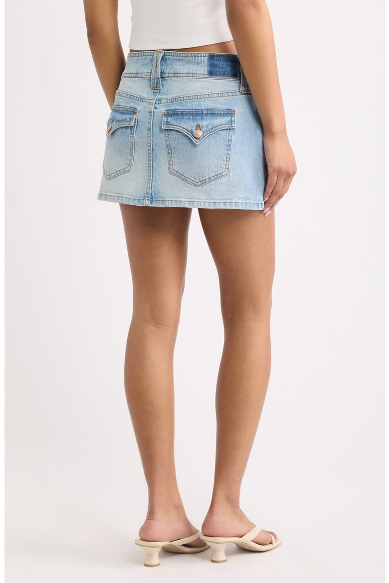 Park Chop Miniskirt, Alternate, color, VINTAGE WASH