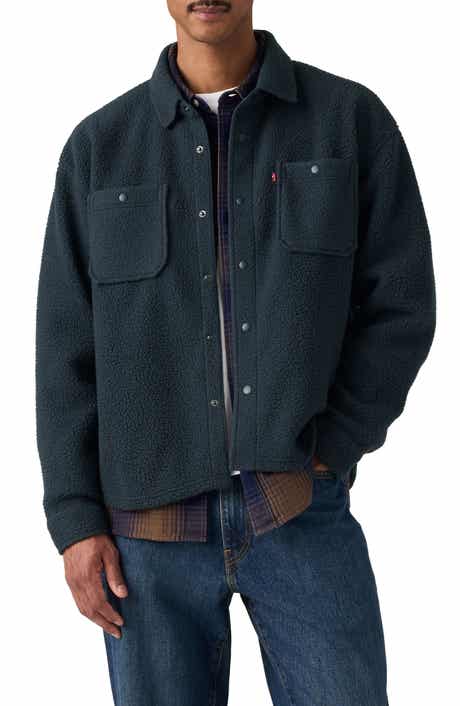 High Pile Fleece Worker Jacket