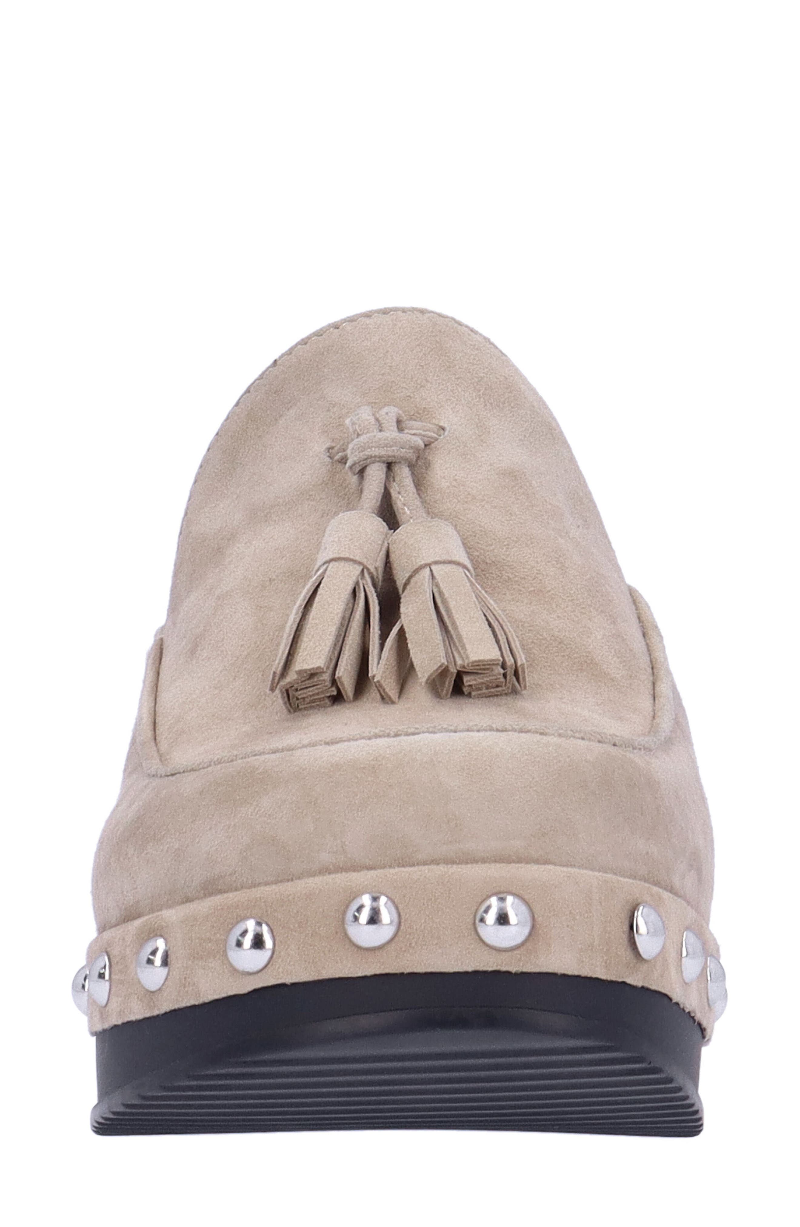 Gracen Studded Clog, Alternate, color, TAUPE