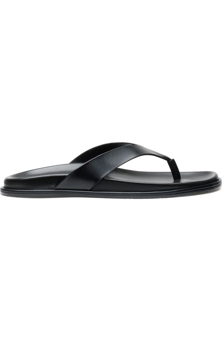 Stuart Weitzman Marykate Flip Flop, Alternate, color, Black