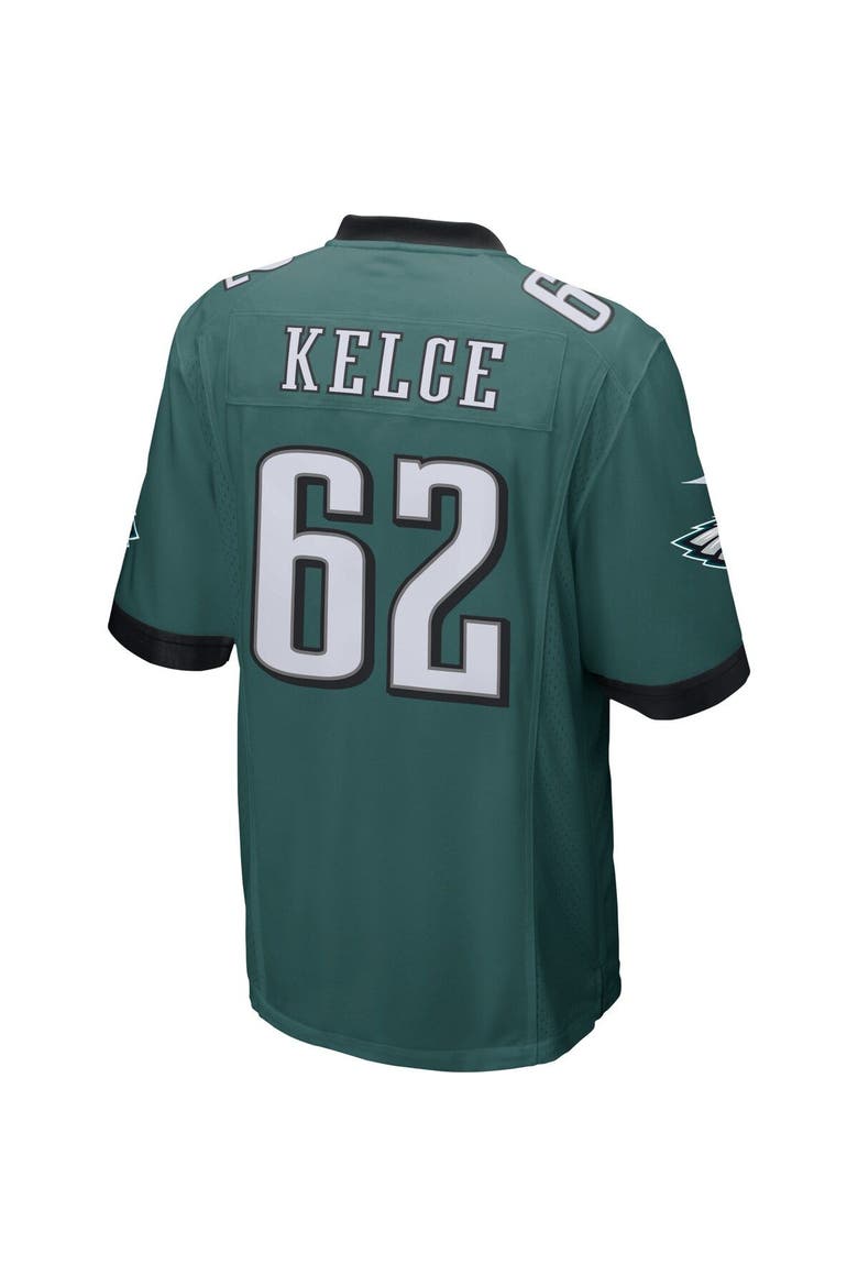 Men's Nike Jason Kelce Midnight Green Philadelphia Eagles Game Jersey, Alternate, color, Green