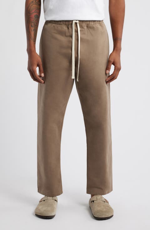 PD Cotton Blend Drawstring Slacker Pants