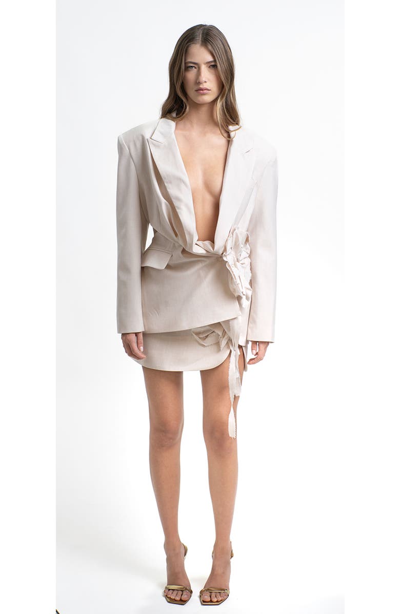 Mother of All Flora Jacket, Alternate, color, Cream