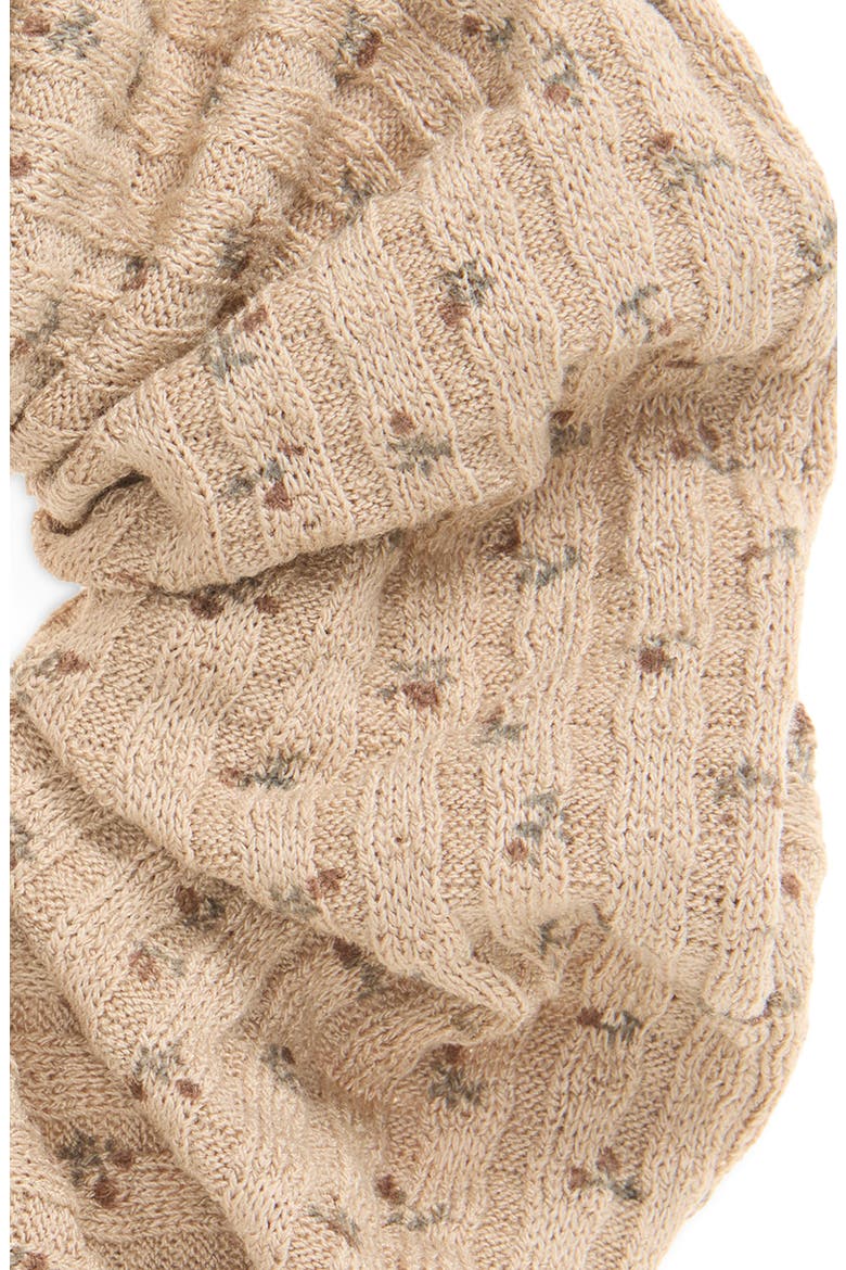 Story Scrunchie, Alternate, color, BROWN