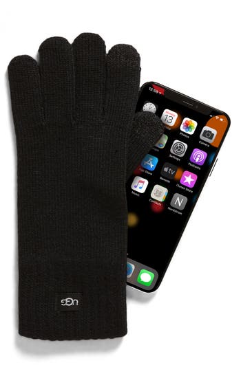 Touchscreen Compatible Knit Gloves