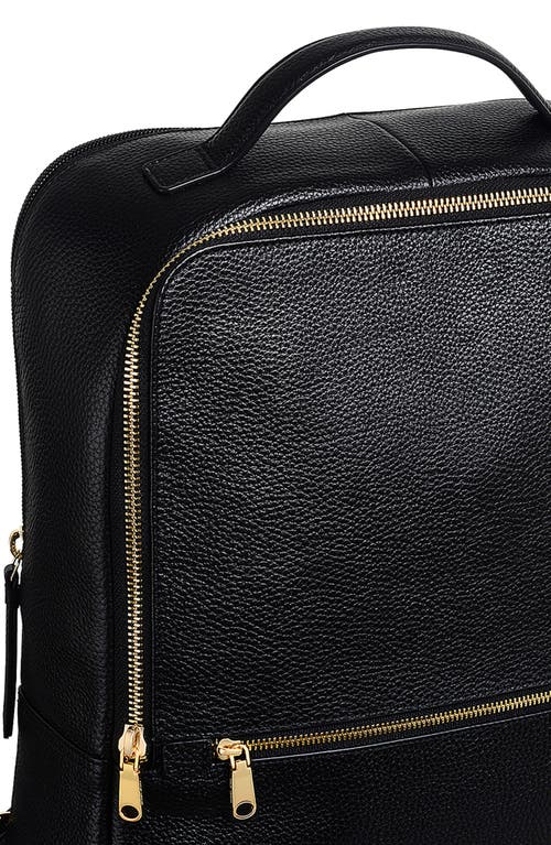 Radley Sunny Dene Leather Backpack In Black