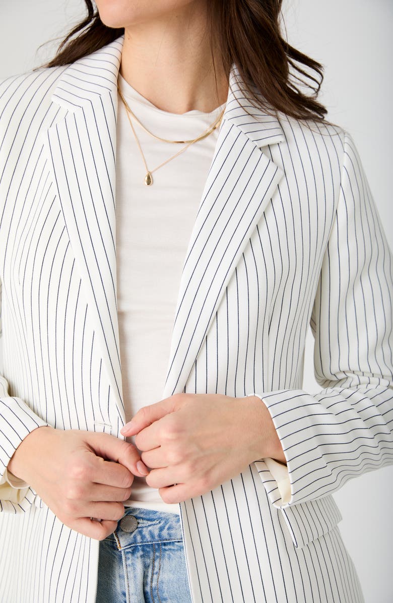 Whisper Pinstripe Blazer