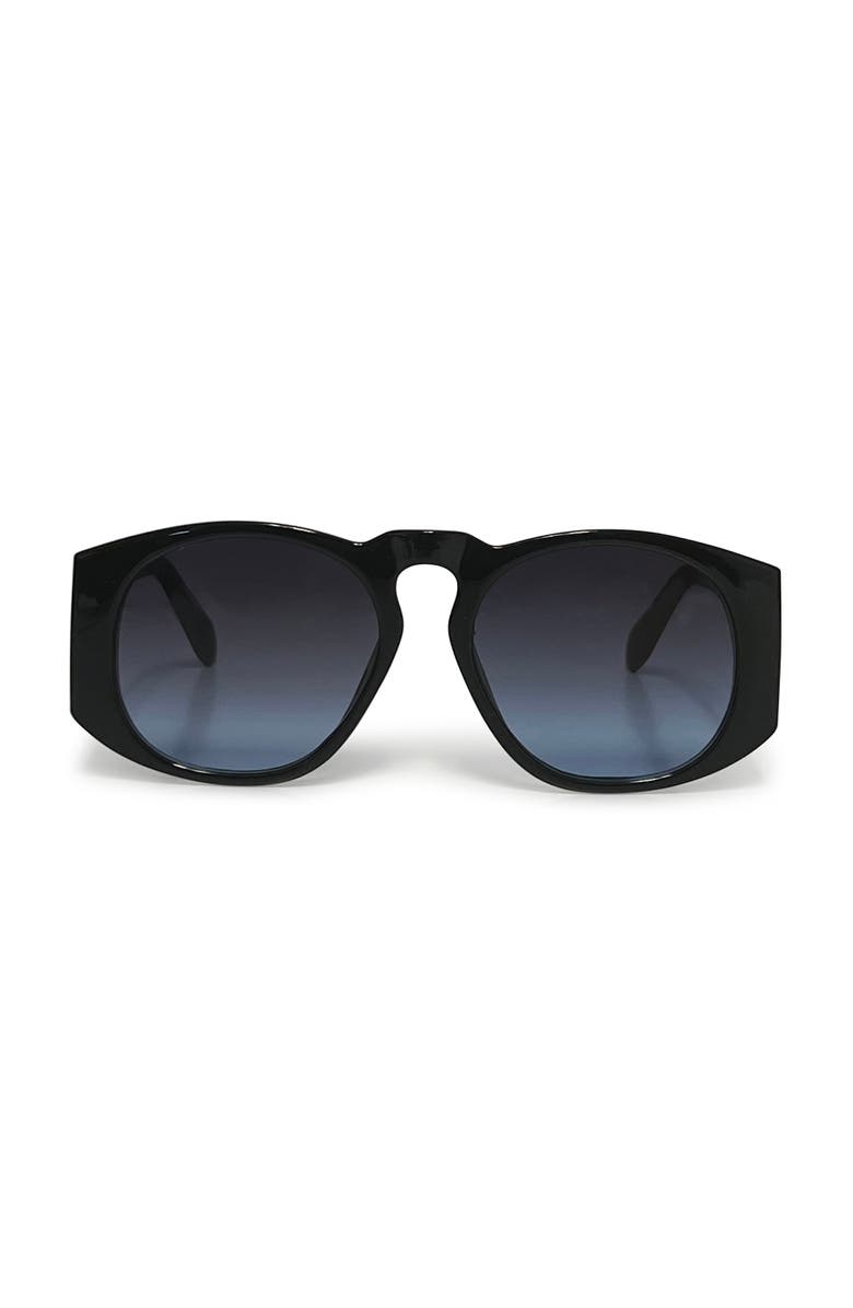 Youzey The Margot Sunglasses, Main, color, Black